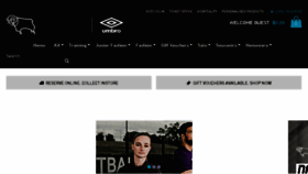 What Dcfcmegastore.co.uk website looked like in 2018 (5 years ago)