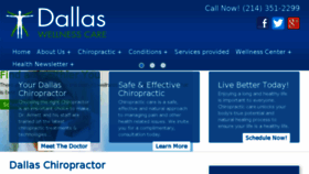 What Dallaswellnesscare.com website looked like in 2018 (5 years ago)