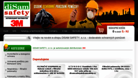 What Disamsafety.cz website looked like in 2018 (5 years ago)