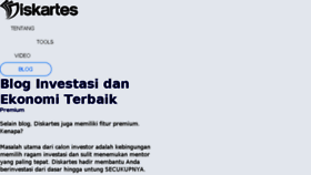 What Diskartes.com website looked like in 2018 (5 years ago)