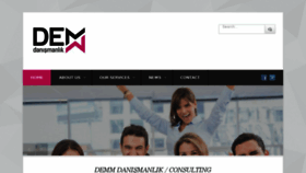 What Demmconsulting.org website looked like in 2018 (6 years ago)