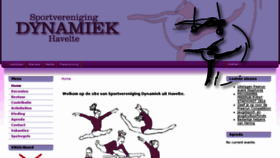 What Dynamiekhavelte.nl website looked like in 2018 (7 years ago)
