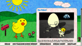 What Daily.kueken.ch website looked like in 2018 (7 years ago)