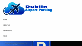 What Dublinairportparking.net website looked like in 2018 (5 years ago)