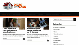 What Dicasparacasa.net website looked like in 2018 (5 years ago)