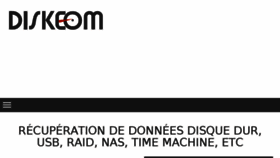 What Diskeom-recuperation-donnees.com website looked like in 2018 (5 years ago)