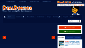 What Dealdoktor.at website looked like in 2018 (5 years ago)