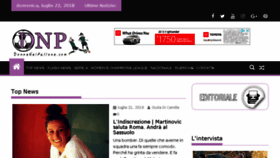 What Donnenelpallone.com website looked like in 2018 (7 years ago)