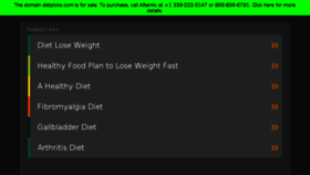 What Dietpicks.com website looked like in 2018 (5 years ago)