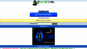 What Djbanshi.net website looked like in 2018 (5 years ago)