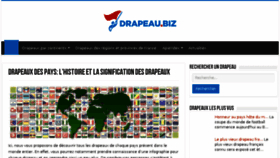What Drapeau.biz website looked like in 2018 (5 years ago)