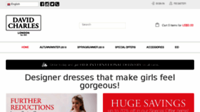 What Davidcharleschildrenswear.com website looked like in 2018 (7 years ago)