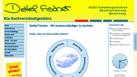 What Detlef-fischer.de website looked like in 2018 (5 years ago)