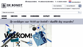 What Debondtbv.nl website looked like in 2018 (5 years ago)