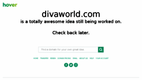 What Divaworld.com website looked like in 2018 (5 years ago)