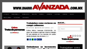 What Diarioavanzada.com.mx website looked like in 2018 (5 years ago)