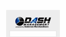 What Dash.amerch.com website looked like in 2018 (5 years ago)