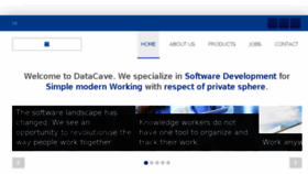 What Datacave.ch website looked like in 2018 (5 years ago)