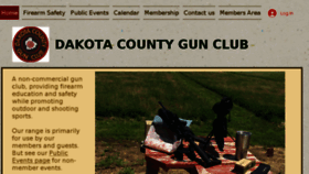 What Dakotacountygunclub.org website looked like in 2018 (5 years ago)