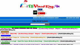 What Djvinodking.wapkiz.com website looked like in 2018 (5 years ago)