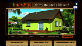 What Domyinterstyl.pl website looked like in 2018 (5 years ago)
