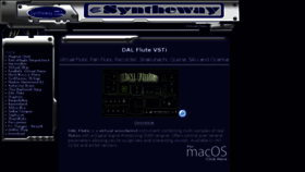 What Dalflute.syntheway.net website looked like in 2018 (5 years ago)