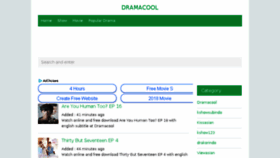 What Dramacool.cx website looked like in 2018 (6 years ago)