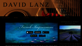 What Davidlanz.com website looked like in 2018 (5 years ago)