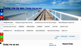 What Dodaj.me website looked like in 2018 (5 years ago)