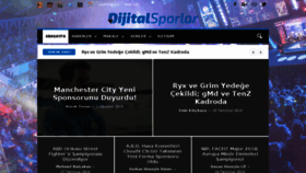 What Dijitalsporlar.com website looked like in 2018 (5 years ago)