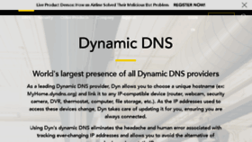 What Dnsalias.com website looked like in 2018 (5 years ago)