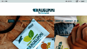 What Daskaugummi.de website looked like in 2018 (5 years ago)