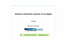 What Disanz.es website looked like in 2018 (5 years ago)