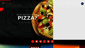 What Danispizza.com website looked like in 2018 (5 years ago)
