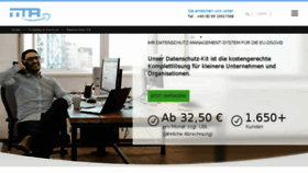 What Datenschutz-kit.de website looked like in 2018 (5 years ago)
