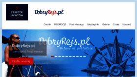 What Dobryrejs.pl website looked like in 2018 (5 years ago)