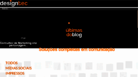 What Designtec.com.br website looked like in 2018 (5 years ago)