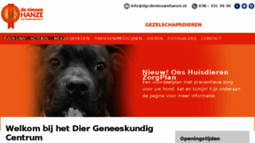 What Dgcdenieuwehanze.nl website looked like in 2018 (5 years ago)