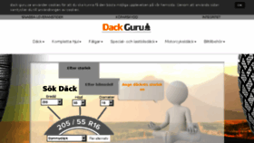 What Dack-guru.se website looked like in 2018 (5 years ago)