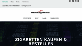 What Discount-zigaretten24.com website looked like in 2018 (5 years ago)