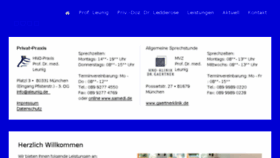 What Dr-leunig.de website looked like in 2018 (5 years ago)