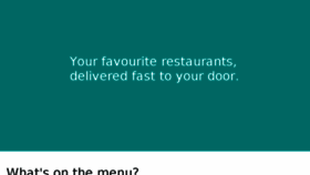 What Deliveroo.com.sg website looked like in 2018 (5 years ago)