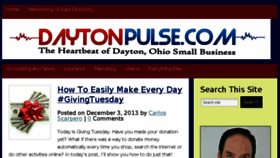 What Daytonpulse.com website looked like in 2018 (5 years ago)