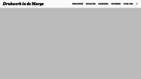 What Drukwerkindemarge.org website looked like in 2018 (5 years ago)