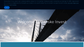 What Danskeinvest.com website looked like in 2018 (5 years ago)