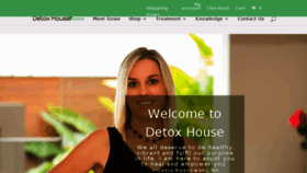 What Detoxhouse.com.au website looked like in 2018 (5 years ago)