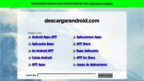 What Descargarandroid.com website looked like in 2018 (5 years ago)