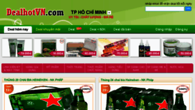 What Dealhotvn.com website looked like in 2018 (5 years ago)
