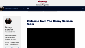 What Dmsamson.com website looked like in 2018 (5 years ago)
