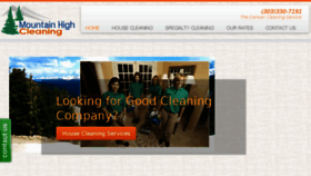What Denverscleaningservices.com website looked like in 2018 (5 years ago)